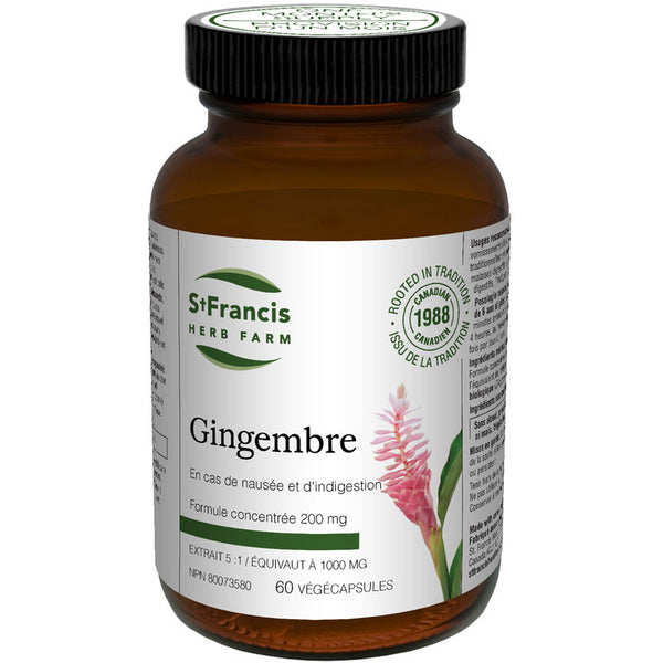 Capsules de gingembre