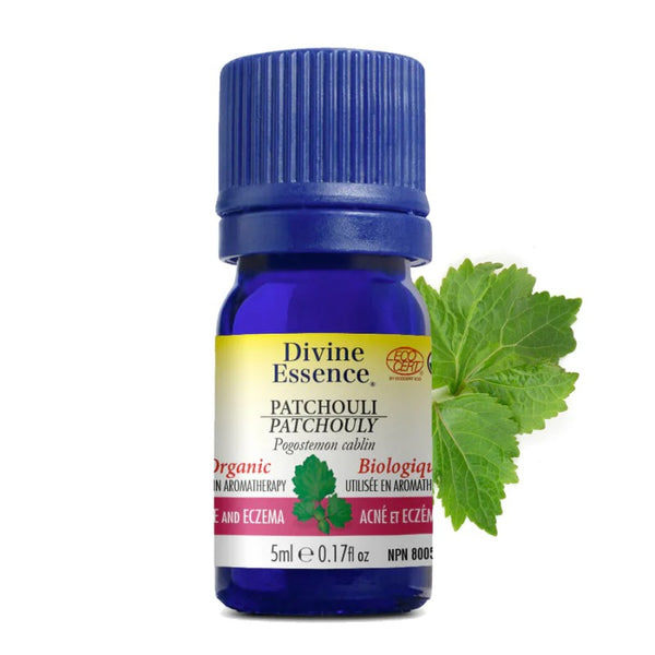 Patchouli Biologique (Pogostemon cablin) — 5 ml