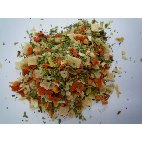 Légumes mélangés déshydratés en vrac
