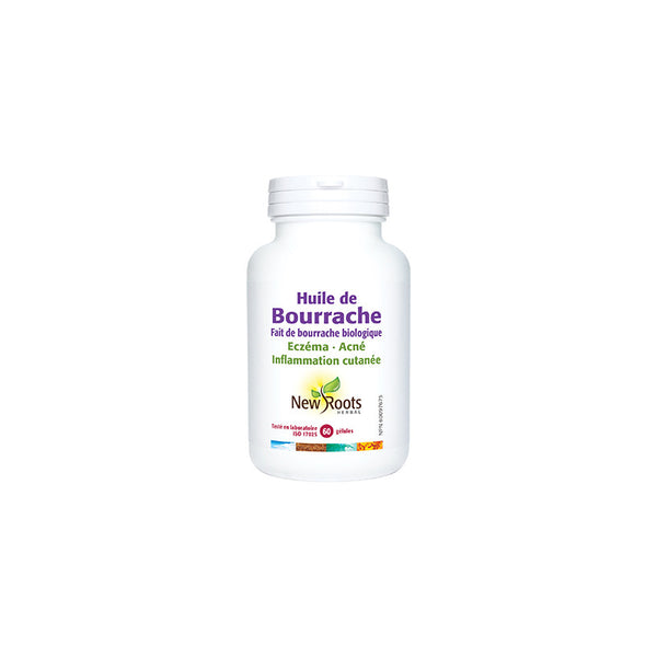Huile de Bourrache - 1200mg , 60 capsules