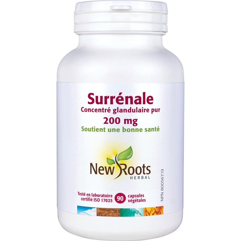 Surrénale 200mg (90 capsules) — Herboristerie Desjardins