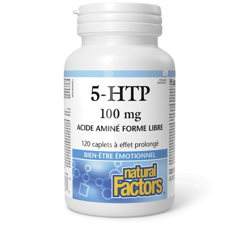 5-HTP 100mg (libération lente) — Herboristerie Desjardins