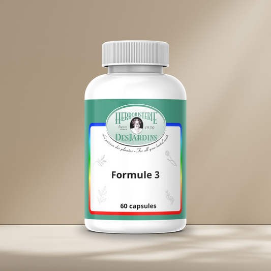 Formule 3 (Leger Laxatif) - 60 Capsules — Herboristerie Desjardins