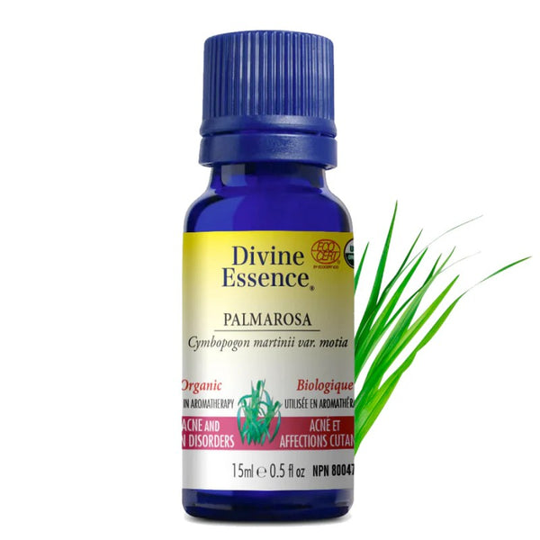 Palmarosa Biologique (Cymbopogon martinii) — 15 ml