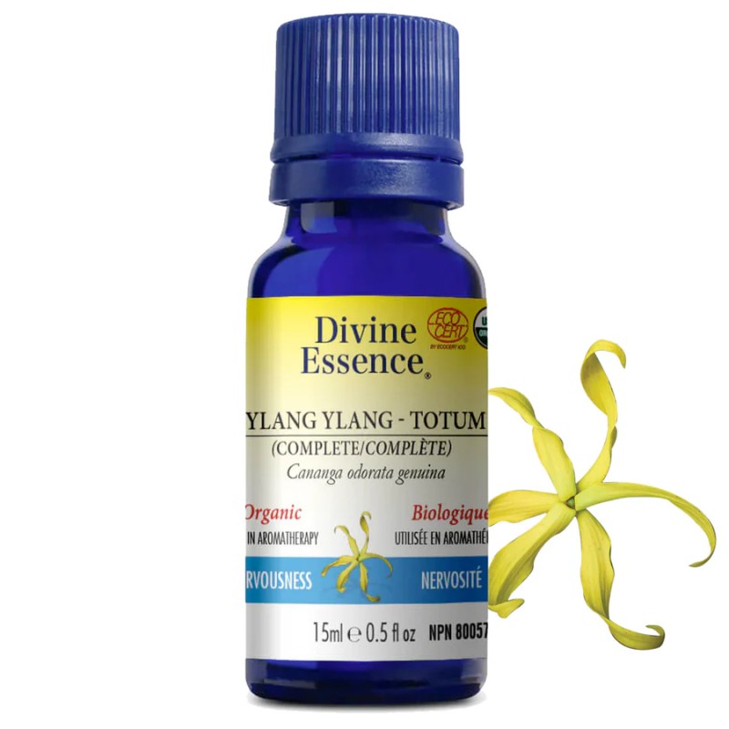 Huile essentielle Ylang Ylang (III) Biologique 15 ml — Herboristerie Desjardins