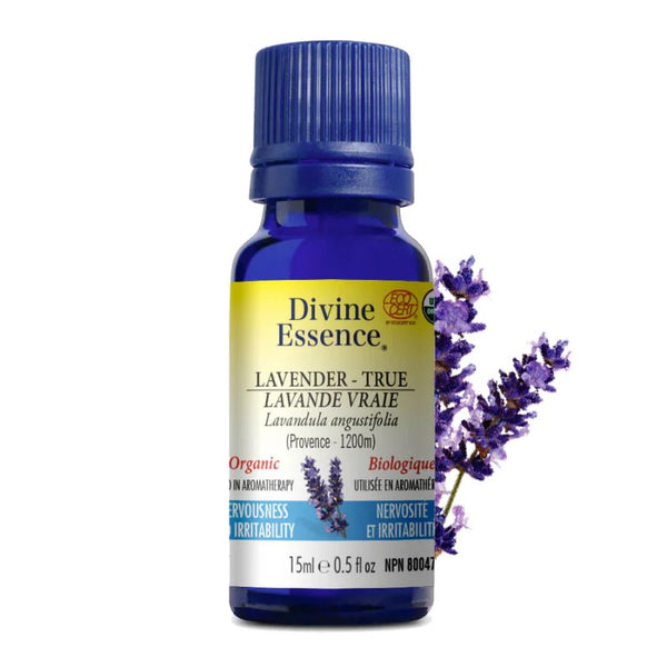 Lavande Vraie (Provence Altitude : 1200m) Biologique (Lavandula angustifolia) — 15 ml