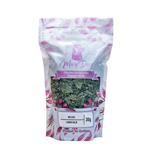 Mélisse (Melissa officinalis) biologique — feuilles coupées 30 g
